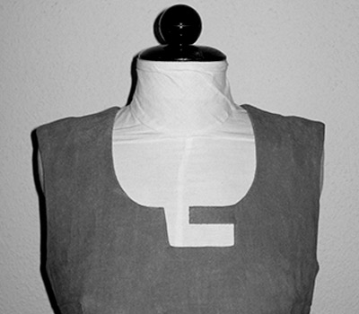 abendkleid / pannesamt